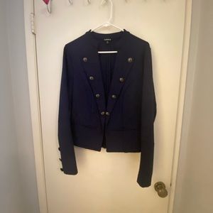 Cute blue torrid blazer size 0x